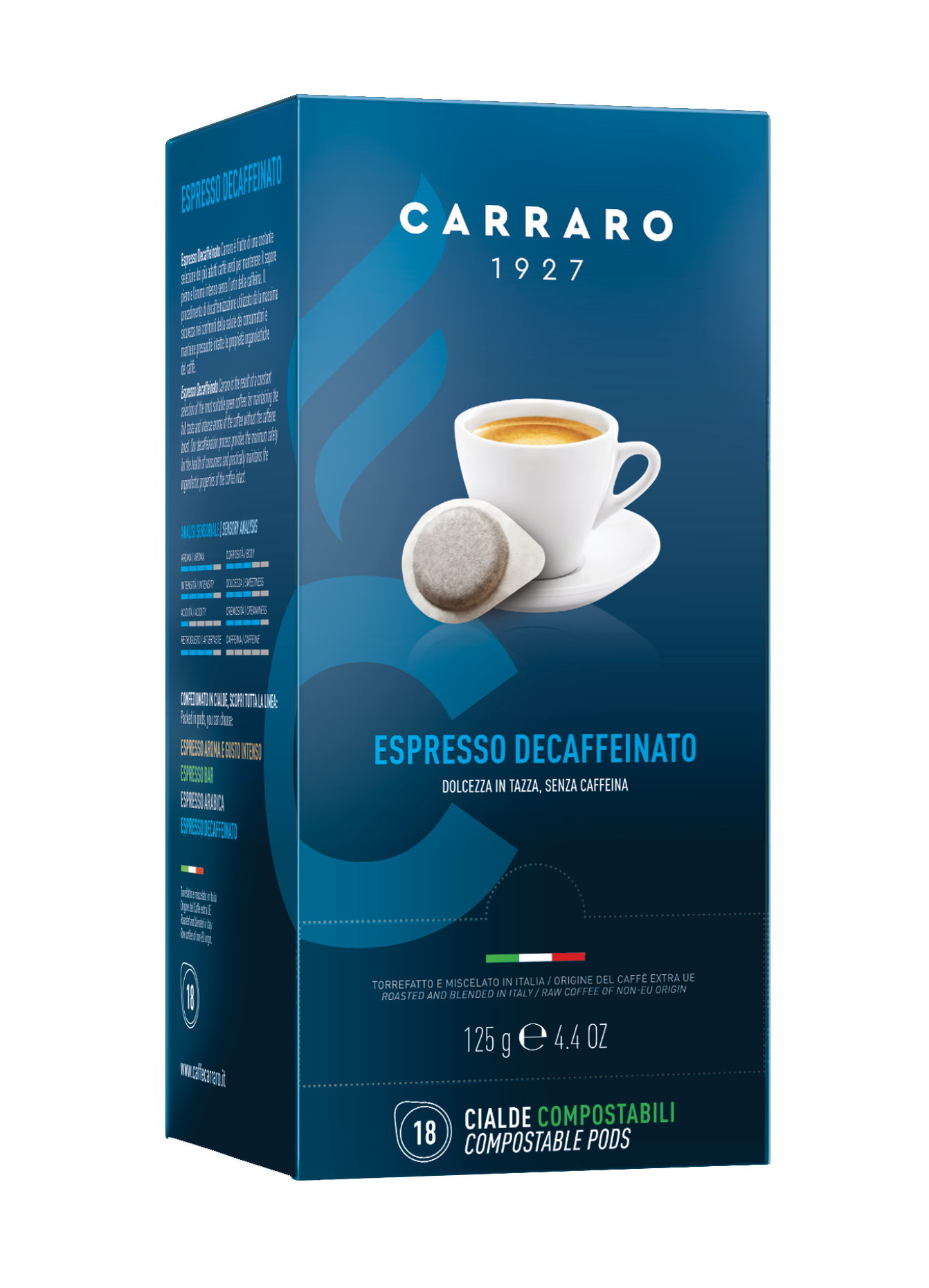 Espresso Decaffeinated pods 150x7g