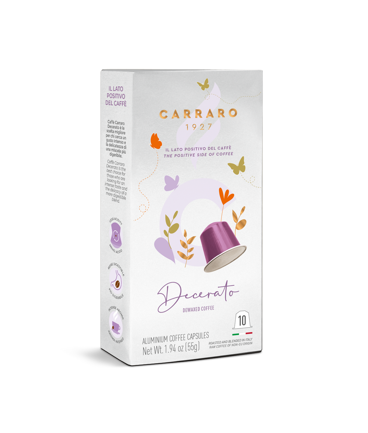 Decerato, Aluminium Compatible Nespresso® Capsules