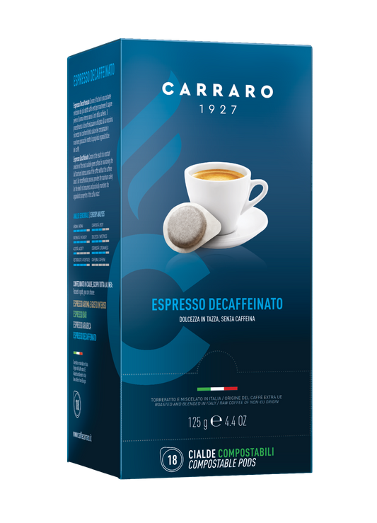 Espresso Decaffeinated pods 150x7g
