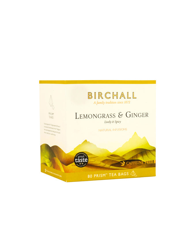 Birchall Lemongrass & Ginger Prism Tea Bags