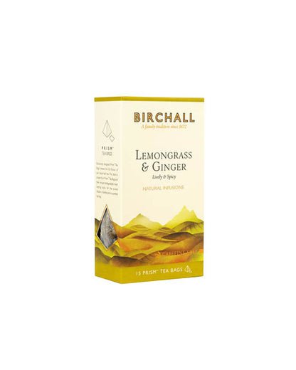 Birchall Lemongrass & Ginger Prism Tea Bags
